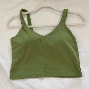 Lululemon Align Tank Top Size 10 Green